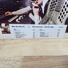 Johnny Winter Nothin’ But The Blues Blue Sky White Label Demo Promo
