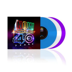 NOW THAT’S WHAT I CALL 40 YEARS [3 X COLOURED VINYL] NEW SEALED CORNER CREASE