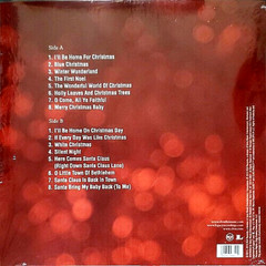 King ELVIS Presley CLASSIC CHRISTMAS ALBUM Exclusive CLEAR SNOWFLAKE Vinyl SEAL!