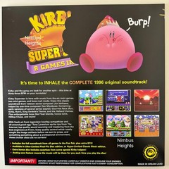 Kirby Superstar Vinyl Record Video Game Soundtrack 2xLP SNES VGM OST With Flexi!