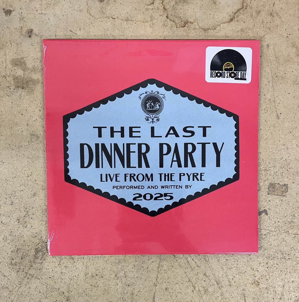 LAST DINNER PARTY LIVE FROM THE PYRE 7″ VINYL SINGLE NEW SEALED RSD 2026 SCYTHE