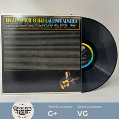 Laurindo Almeida – Broadway Solo Guitar Vinyl LP Good Plus (G+)/Very Good (VG)