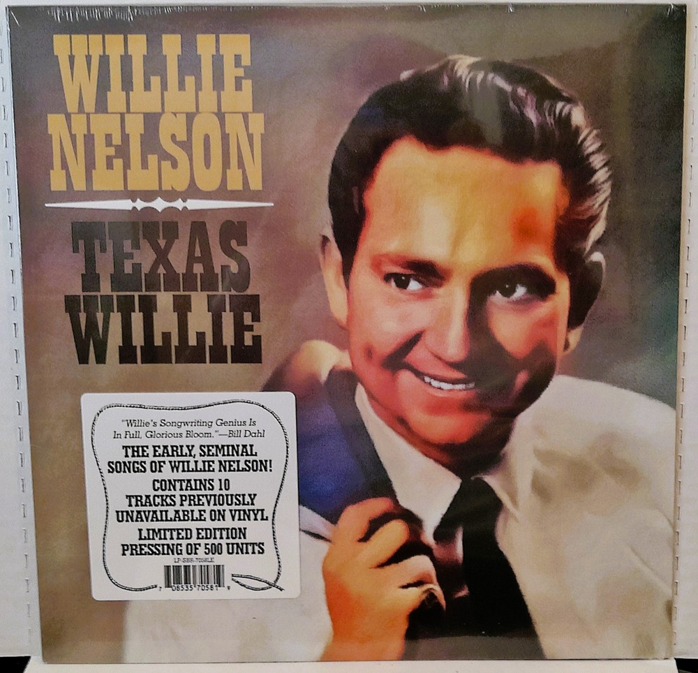 Willie Nelson – Texas Willie Sealed Vinyl 2024 Limited Edition Country Blues