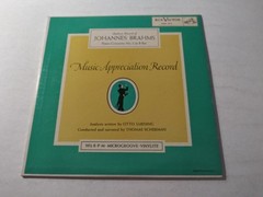 Thomas Scherman – Analysis Record Of Brahms Piano Concerto NM 10″ Record 1958
