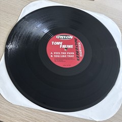 Tony Faline – Feel The Funk 12″ Union Records 2000 Vinyl Electronic