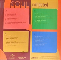 SOUL COLLECTED – VARIOUS ARTIST – 180-GRAM COLORED VINYL 2-LP SET ” NEW, SEALED