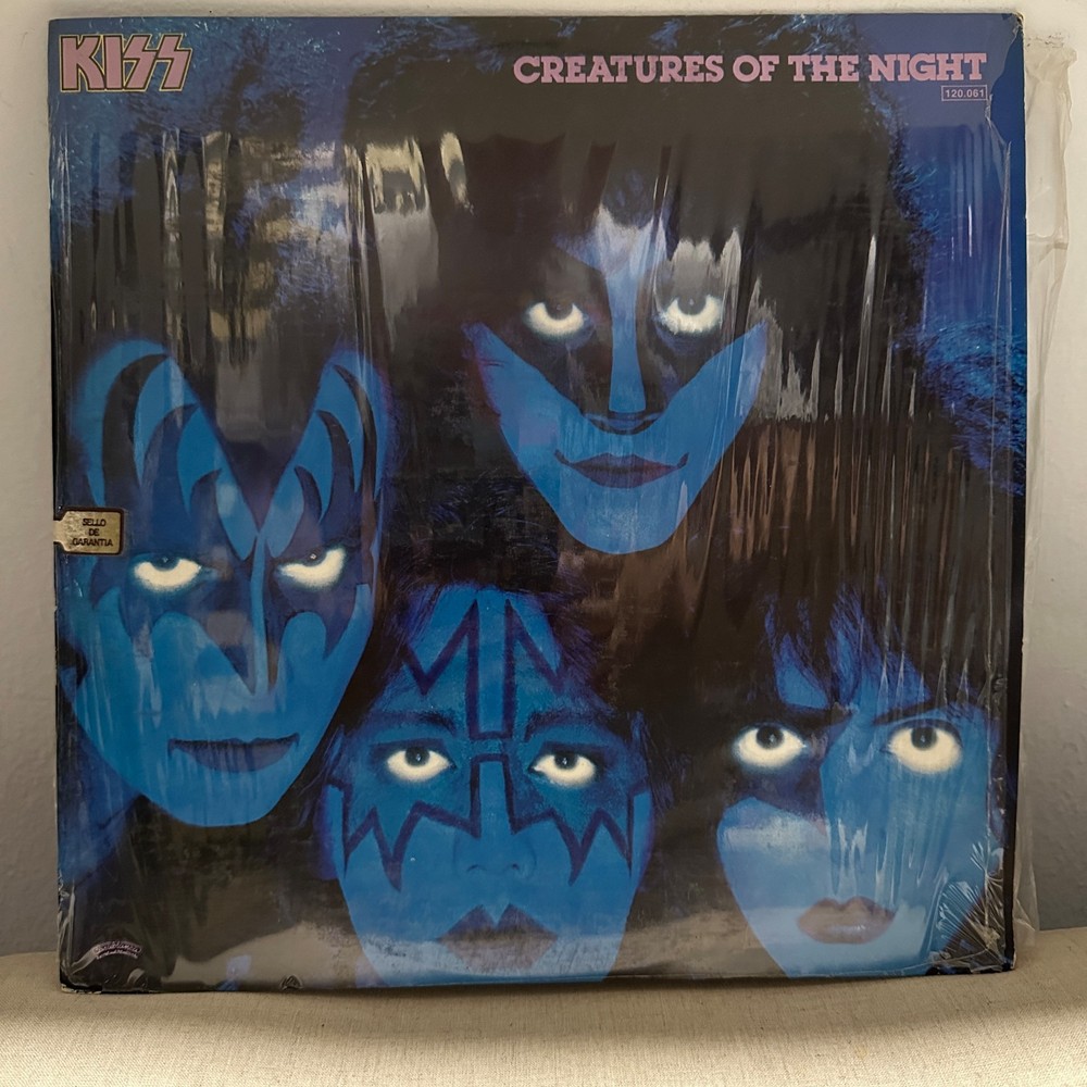 KISS Creatures Of The Night LP Venezuela 1982 Rare Hard Rock EX/EX