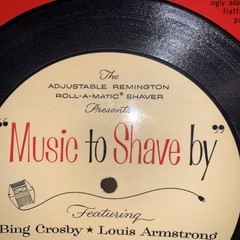 VTG 33 1/3 RPM LP Record MUSIC TO SHAVE BY BING CROSBY REMINGTON Advertisement