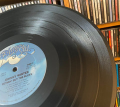 Johnny Winter Nothin’ But The Blues vinyl record LP PZ 34813 Ultrasonic NM!