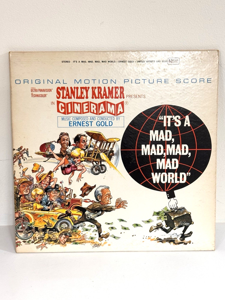 It’s A Mad, Mad, Mad, Mad World Soundtrack Vinyl Record