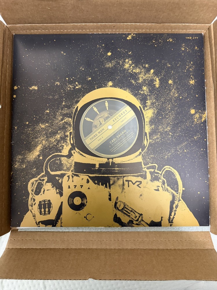 Third Man Records Carl Sagan A Glorious Dawn First Record Played in Space! Vinyl