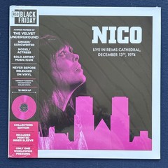 Nico – Live in Reim Cathedral 12/13/1974 (Record Store Day Black Friday 2022)
