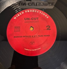 Un-Cut Future Cut Jenna G Midnight DNB Drum N’ Bass Wire Productions 12″