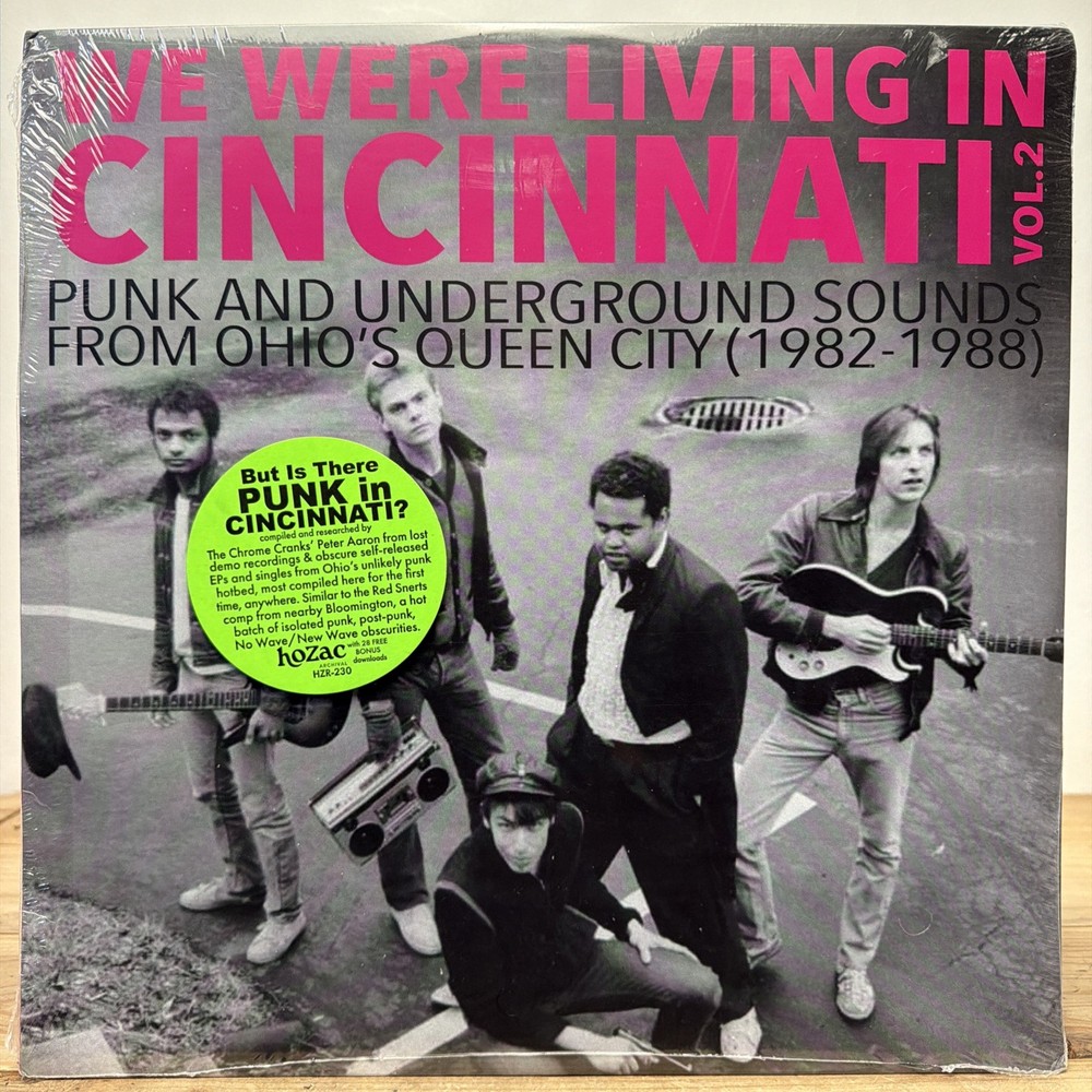 LP WE WERE LIVING IN CINCINNATI VOL. 2 Ohio’s Queen City 1982-1988 Vinyl Sealed