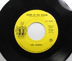 Country Promo 45 Lou Martin – Homemade Kite / Warm In The Winter On 3J Records