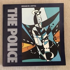 The POLICE ~ Message In A Bottle / Landlord (live) US 45 w/Poster Sleeve ~ Sting