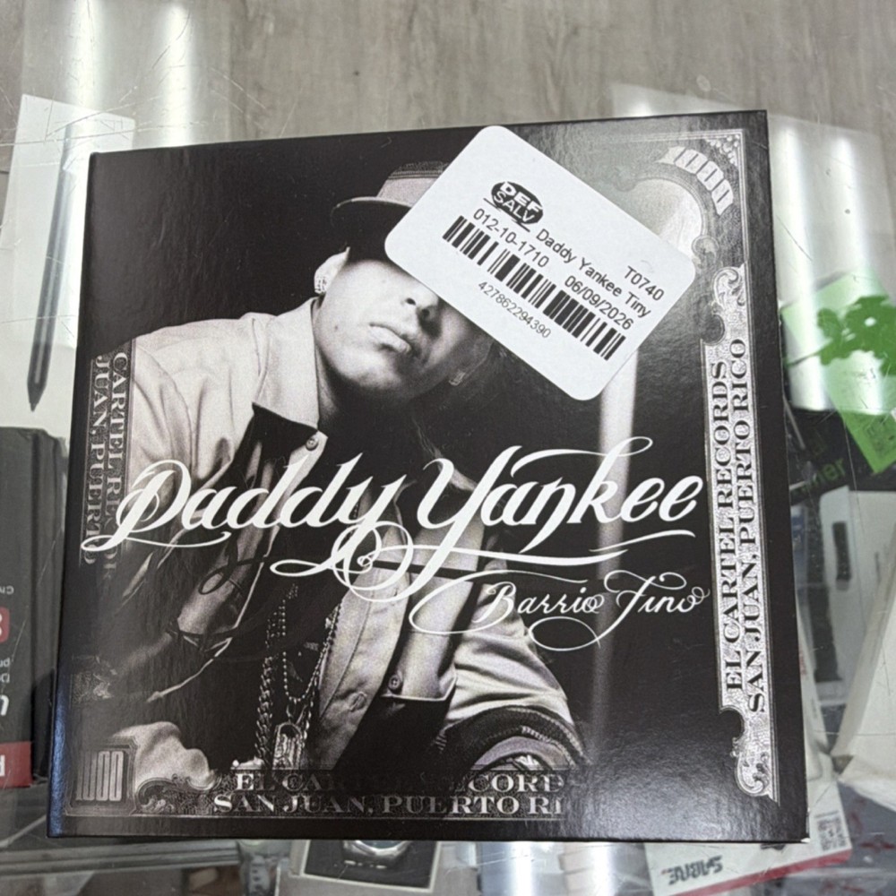 Daddy Yankee Barrio Fino Gray Colored Vinyl 12″ LP 33 RPM Craft 2026 CR01015