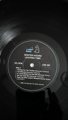 Winter Hours Leaving Time Vinyl LP, 1986 Link Records VG/VG+ Great Jangle Pop