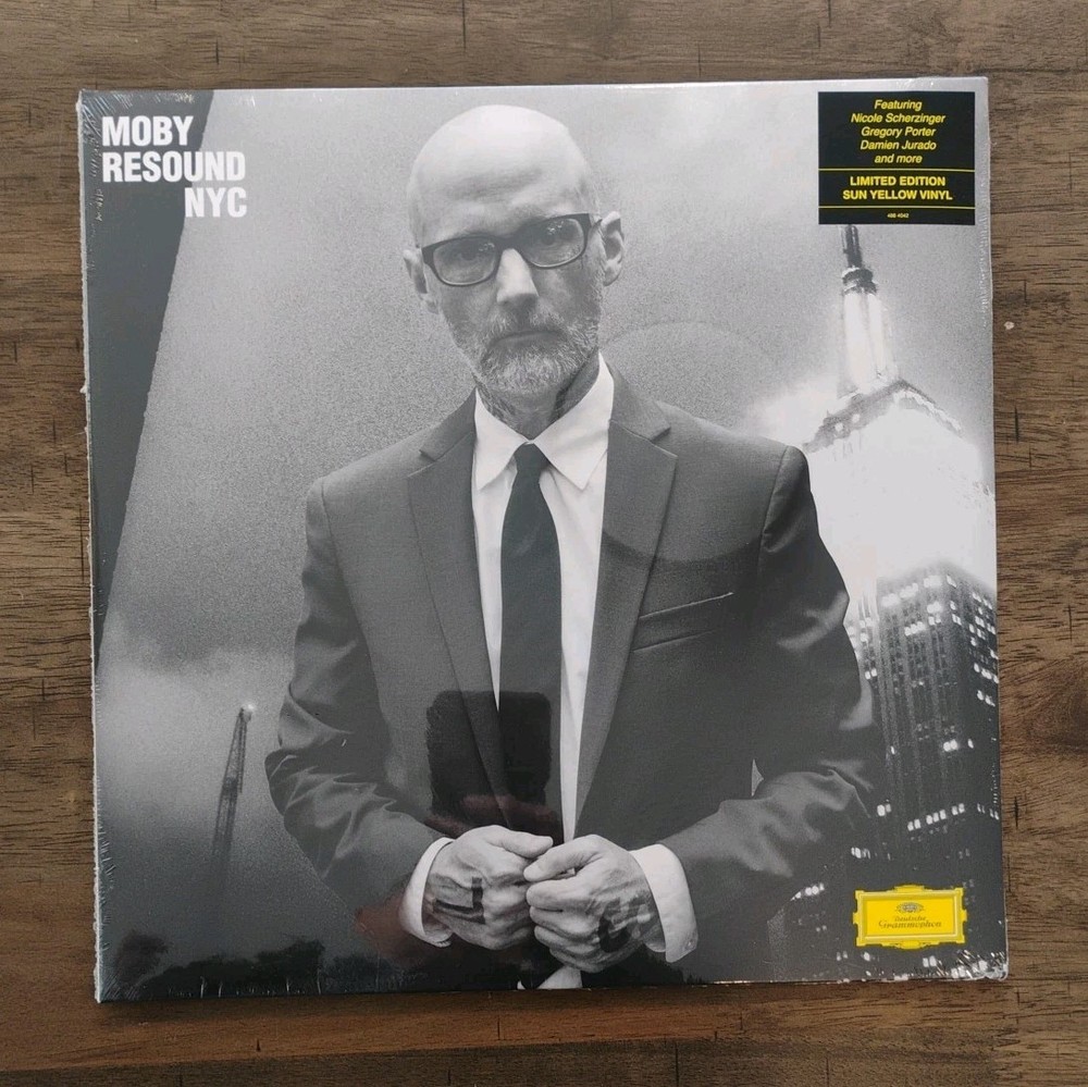 Moby – Resound NYC (Indie-Exclusive Clear Yellow Vinyl LP 2023) *New