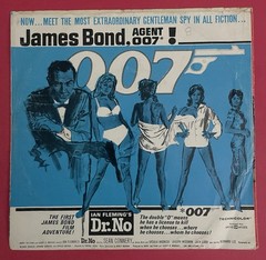 RARE DR. NO Picture Sleeve 45 VG+ JAMES BOND John Barry Ultrasonic