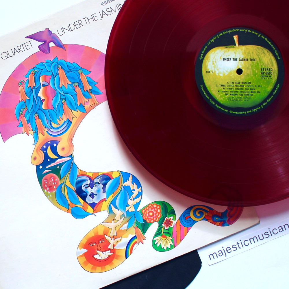 ORIGINAL ALAN ALDRIDGE ART COVER 1969 RED VINYL JT LP THE BEATLES’ APPLE RECORDS