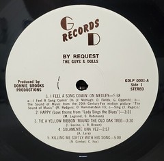 The Guys And Dolls By Request LP Vinyl Record Jazz Funk Soul Oldies SIGNED