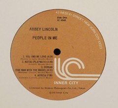 Abbey Lincoln – People In Me LP 1978 Inner City Records – IC 6040 NM/VG+ OOP