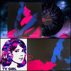 TV GIRL Who Really Cares LP Splatter Vinyl NEW-Da Bears Cults Eyedress Boa