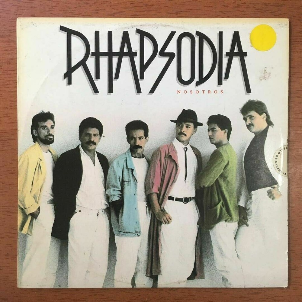 Rhapsodia ‎– Nosotros [1989] Vinyl LP Latin Pop Rock Ballad Top Hits