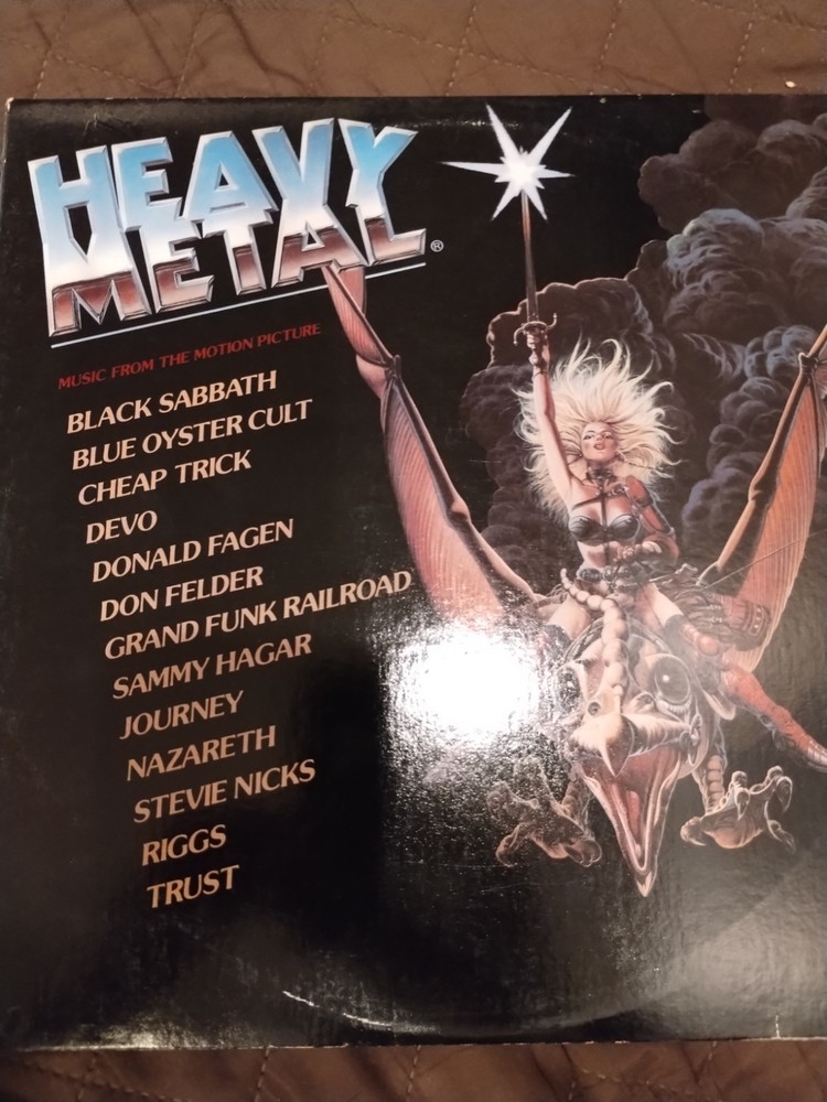 HEAVY METAL MOTION PICTURE SOUNDTRACK VINYL 2 LP 1981 BLACK SABBATH 🔥