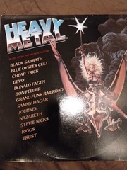 HEAVY METAL MOTION PICTURE SOUNDTRACK VINYL 2 LP 1981 BLACK SABBATH 🔥