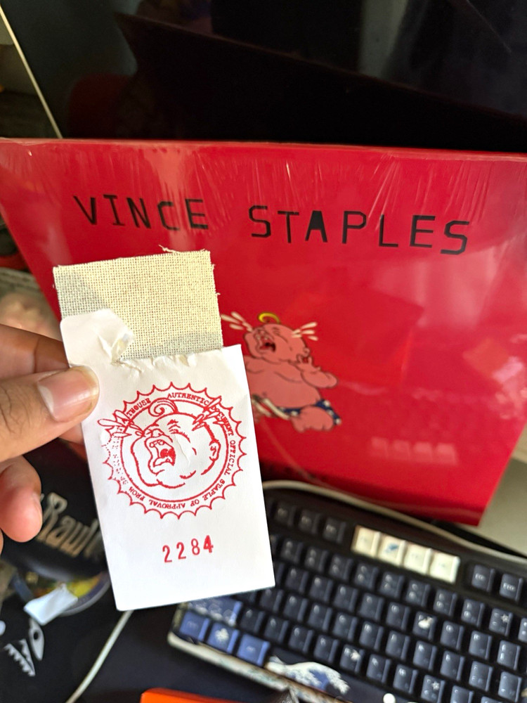 Vince Staples Cry Baby Bloodshot Vinyl LP Record Def Jam Rap & Hip-Hop Sealed