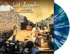 Led Zeppelin – Live ’69 & ’73 4LP Green w/Blue & White Splatter Vinyl Record