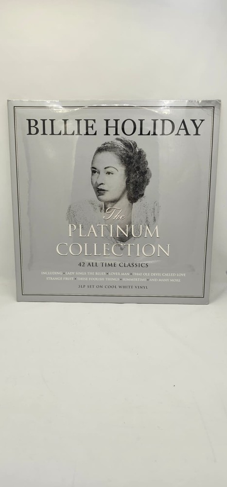 Billie Holiday – Platinum Collection 3LP 12″ White Vinyl Record
