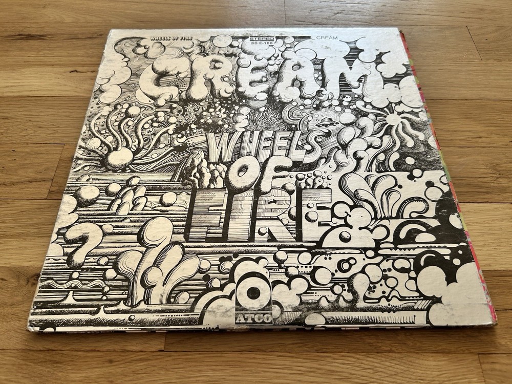 CREAM Wheels Of Fire 2LPs Vintage 1968 Live & Studio EX