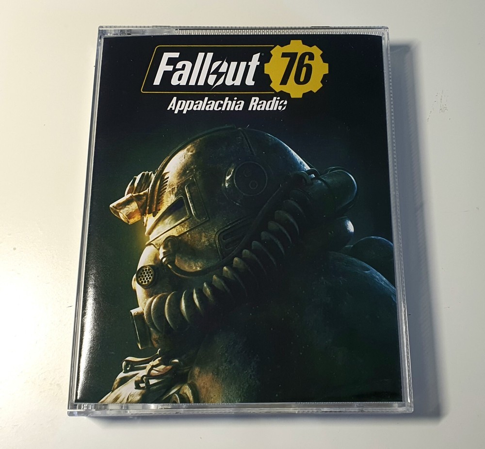 Fallout 76 cassette soundtrack, video game vinyl