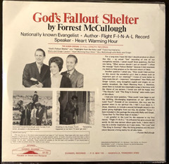 Forrest McCullough Vinyl LP God’s Fallout Shelter 2 Records NEW SEALED