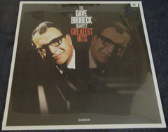 DAVE BRUBECK QUARTET RECORD “GREATEST HITS” NOT NOW SEALED 2020 180GM BLUE WAX!!