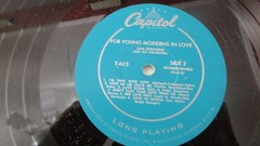 VINTAGE 1956 VINYL RECORD ALBUM TITLED FOR YOUNG MODERNS IN LOVE BY SAM DONAHUE