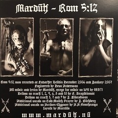 Marduk – Rom 5:17 LP 2022 Osmose Productions OPLP423 [2x Black 180G Etched] *FR