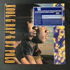 1989 1st Promo Stamped SEALED!! Kool G Rap & DJ Polo Road to the Riches