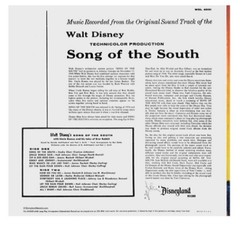 Disneyland Records “Song of the South” Movie Soundtrack (Replacement On CD + )