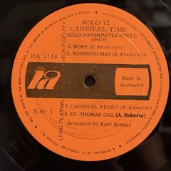 RARE NM – Solo Harmonites Steel Orchestra – Carnival Time Vol II – 1972 RA-3114