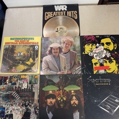 Classic Rock Greatest Hits LP Lot Supertramp Simon Garfunkel War 10cc 7 Vinyl￼