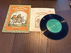 Scholastic Records Frog and Toad Together 7″ Vinyl 33 RPM 1973 (Arnold Lobel)