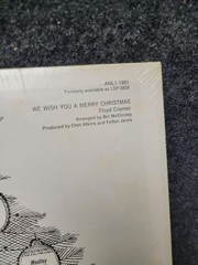 Vintage Floyd Cramer We Wish You A Merry Christmas 12″ Black Vinyl LP RCA 1961