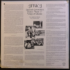 Africa: Ancient Ceremonies, Dance Music & Songs Of Ghana by Various (Vinyl, 1979