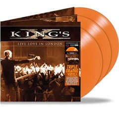 KING’S X – LIVE LOVE IN LONDON (3-LP Triple Orange Vinyl, 2024) Remaster