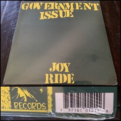 GOVERNMENT ISSUE Joyride LP Vinyl SEALED 2010-The G.I.’s Minor Threat Dag Nasty