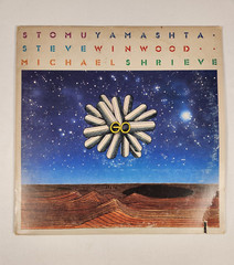 Stomu Yamashta Steve Winwood Michael Shrieve Go LP Vinyl Island Records VG
